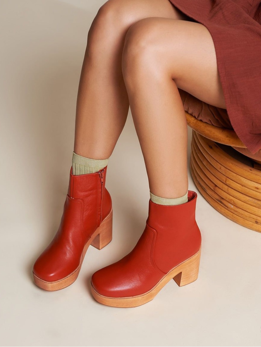Charlotte Stone Paz Boot in Sienna size 9